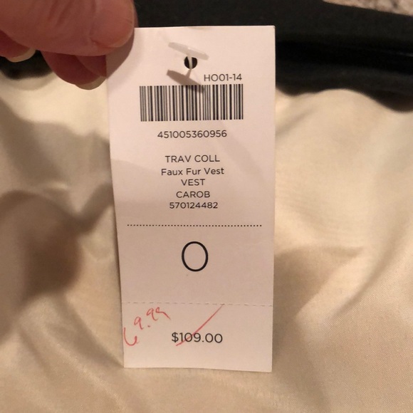 Chico’s Animal print vest - Picture 3 of 3